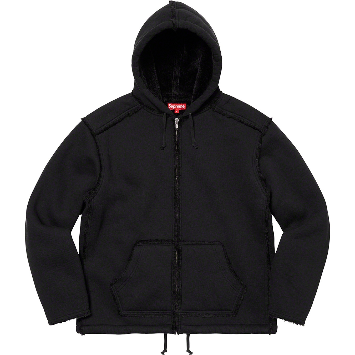 Faux Shearling Hooded Jacket view 3